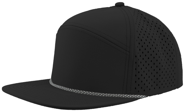 Zapped Headwear Osprey R+ 7 Panel Perforated Rope Cap – The