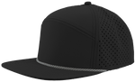 Zapped Headwear Osprey R+ 7 Panel Perforated Rope Cap