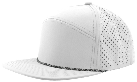 Zapped Headwear Osprey R+ 7 Panel Perforated Rope Cap