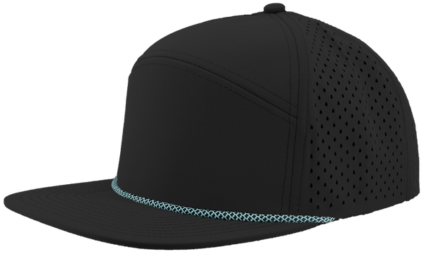 Zapped Headwear Osprey R+ 7 Panel Perforated Rope Cap