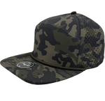 Zapped Headwear Osprey R+ 7 Panel Perforated Rope Cap