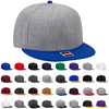 Otto Cap 125-978 - Otto Snap 6 Panel Mid Profile Snapback Hat