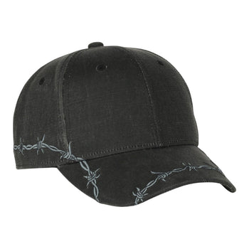 Outdoor Cap BARB-01 Barbed-Wire Embroidery Solid Back