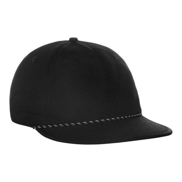 Outdoor Cap OC504 Packable Flat Visor Cap with Cord