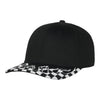 Outdoor Cap VROOM-01 Checkered Flame Solid