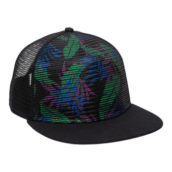 Outdoor Cap REDLBL108 Mesh Overlay Flat Bill