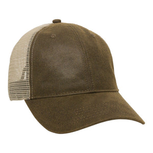 Outdoor Cap WCV-100M Weathered Canvas Mesh Back - 