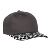 Outdoor Cap VROOM-01 Checkered Flame Solid