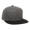 Outdoor Cap REDLBL104 Melton Wool Flat Bill