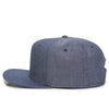 Outdoor Cap REDLBL105 Cotton Chambray Flat Bill