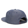 Outdoor Cap REDLBL105 Cotton Chambray Flat Bill