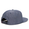 Outdoor Cap REDLBL105 Cotton Chambray Flat Bill