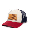 Outdoor Cap USA771 American Flag Leather Patch