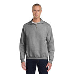 Jerzees 4528M Super Sweats® NuBlend® 1/4-Zip Sweatshirt with Cadet Collar