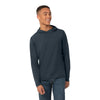 Primease P3665 Triblend Long Sleeve Hooded Tee
