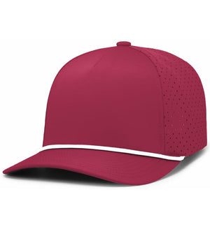 Pacific Headwear P424 Weekender Perforated Snapback Cap - 