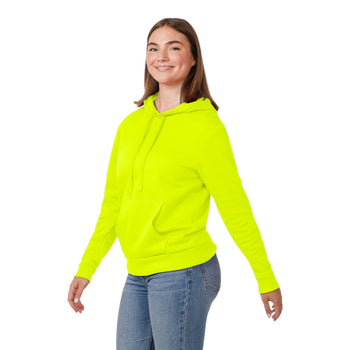 Primease P4674 Cotton-Poly French Terry Hooded Sweatshirt