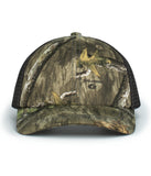 Pacific Headwear P640 Vintage Mossy Oak Trucker Cap