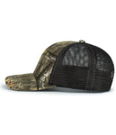 Pacific Headwear P640 Vintage Mossy Oak Trucker Cap