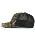 Pacific Headwear P640 Vintage Mossy Oak Trucker Cap