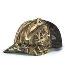 Pacific Headwear P640 Vintage Mossy Oak Trucker Cap