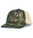 Pacific Headwear P640 Vintage Mossy Oak Trucker Cap