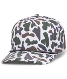 Pacific Headwear P685 Duck Camo 5-Panel Trucker Cap