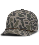 Pacific Headwear P685 Duck Camo 5-Panel Trucker Cap