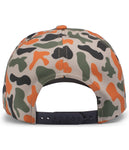 Pacific Headwear P685 Duck Camo 5-Panel Trucker Cap