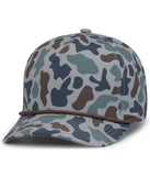 Pacific Headwear P685 Duck Camo 5-Panel Trucker Cap