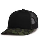 Pacific Headwear P686 Duck Camo Trucker Snapback Cap