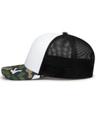 Pacific Headwear P686 Duck Camo Trucker Snapback Cap