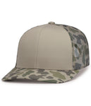 Pacific Headwear P686 Duck Camo Trucker Snapback Cap