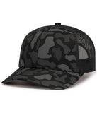 Pacific Headwear P686 Duck Camo Trucker Snapback Cap