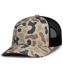 Pacific Headwear P686 Duck Camo Trucker Snapback Cap