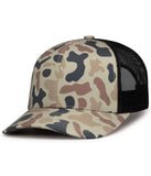 Pacific Headwear P686 Duck Camo Trucker Snapback Cap