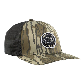 Pacific Headwear P691 Mossy Oak Low-Profile Trucker PacFlex Cap
