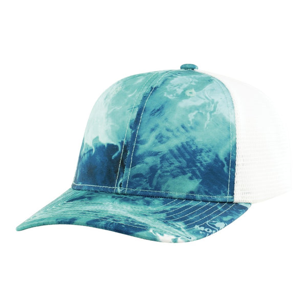 Pacific Headwear P691 Mossy Oak Low-Profile Trucker PacFlex Cap