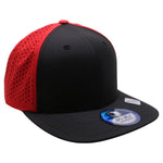 Pit Bull PB117 Perforated Flat Bill Snapback Hat