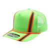 PitBull PB225RF 5 Panel Neon Reflective Meshback Rope Cap