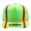 PitBull PB225RF 5 Panel Neon Reflective Meshback Rope Cap