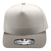 PitBull PB275 5 Panel High Frame Cream Two-Tone Meshback Cap