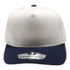 PitBull PB275 5 Panel High Frame Cream Two-Tone Meshback Cap