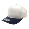 PitBull PB275 5 Panel High Frame Cream Two-Tone Meshback Cap