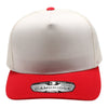 PitBull PB275 5 Panel High Frame Cream Two-Tone Meshback Cap
