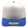 PitBull PB275 5 Panel High Frame Cream Two-Tone Meshback Cap