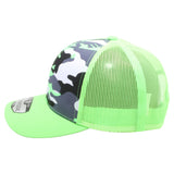 Pit Bull Cambridge PB251 Neon Camo Mesh Trucker Hat