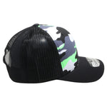 Pit Bull Cambridge PB251 Neon Camo Mesh Trucker Hat