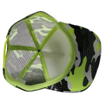 Pit Bull Cambridge PB267 Neon Camo Sponge Foam Trucker Hat