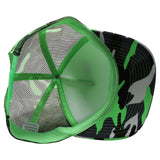 Pit Bull Cambridge PB267 Neon Camo Sponge Foam Trucker Hat